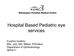 Effective Pediatric Eye Care Services