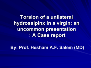 A Case report By