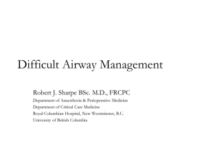 Airway Management