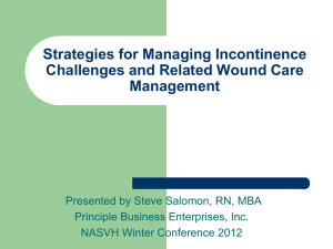 Understand how Incontinence can impact wound care