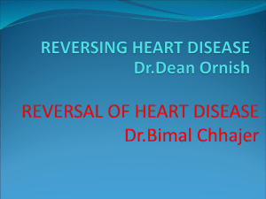 REVERSING HEART DISEASE - Lotus Holistic Medicine