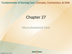 Chapter27MusculoskeletalCare