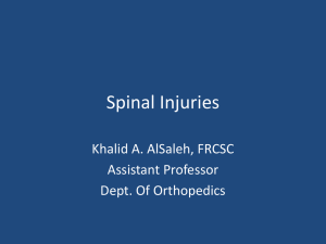11-Spinal Injuries