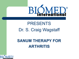 Sanum Therapies for Arthritis