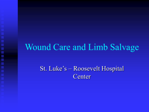Wound Care and Limb Salvage - St. Luke`s Roosevelt Hospital