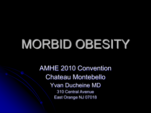 obesity & surgery – amhe