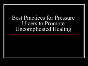 Best Practice for Pressure Ulcers
