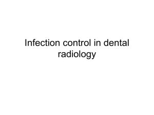 Infection control in dental radiology - WordPress