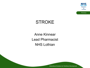 Stroke - NHS Education for Scotland