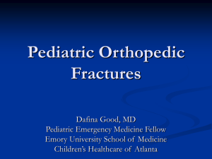 Orthopedic Eponyms - Emory University Department of Pediatrics
