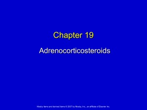 Adrenocorticosteroids
