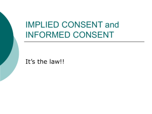 INFORMED CONSENT