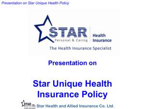 Claim Procedure (Contd.) Star Health and Allied Insurance Co. Ltd