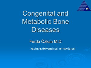 Metabolic Bone Diseases-Ferda Ozkan