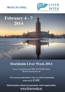 Stockholm Liver Week 2014