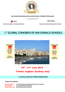3 GLOBAL CONGRESS OF IAN DONALD SCHOOLS