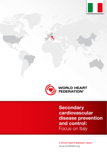 Secondary cardiovascular disease prevention and control
