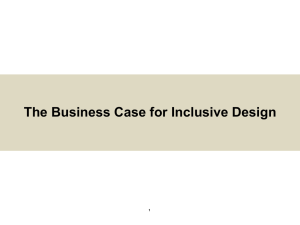 the business case presentation