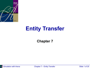 Chapter 7 -- Entity Transfer