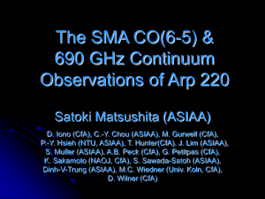 The SMA CO(6-5)
