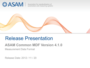 ASAM Common MDF Version 4.1.0