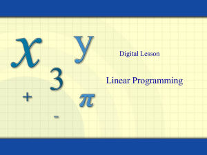 4.2: Linear Programming