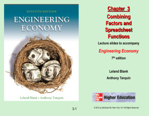 Chapter 3 - Combining Factors