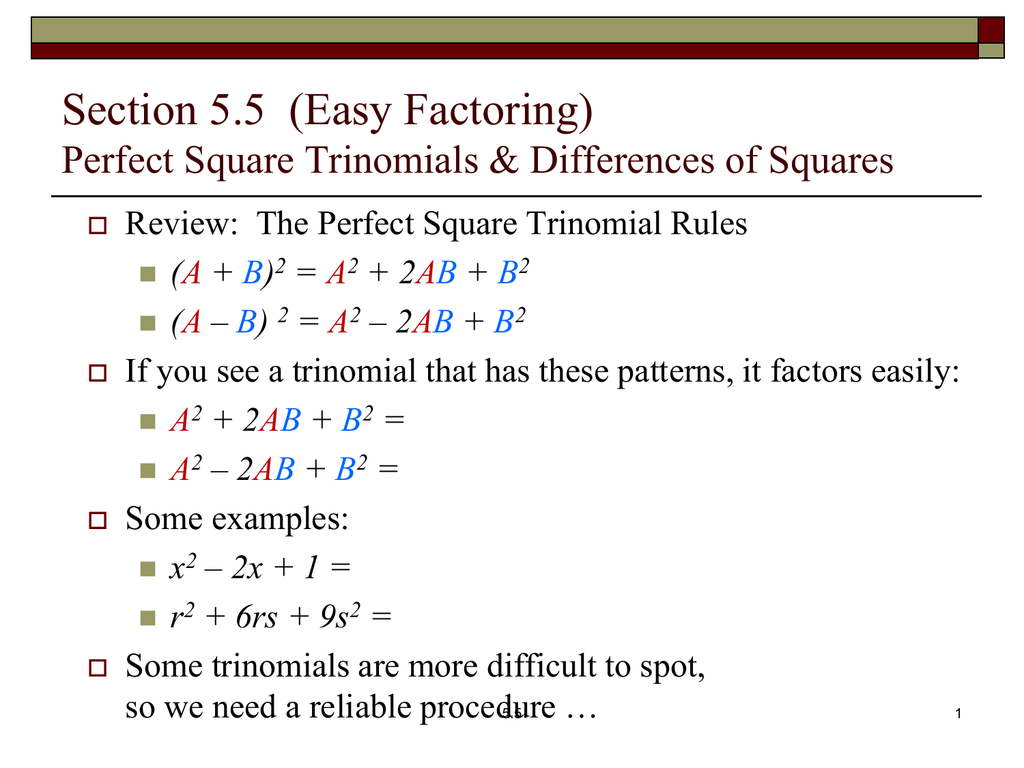 how-to-find-perfect-square-trinomial