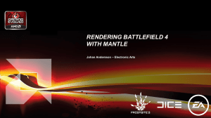 Rendering Battlefield 4 with Mantle