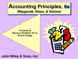 Chapter 4 - Weygandt, Keiso, Kimmel 5th Edition