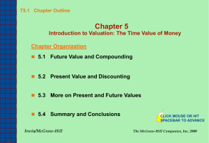 T4.1 Chapter Outline
