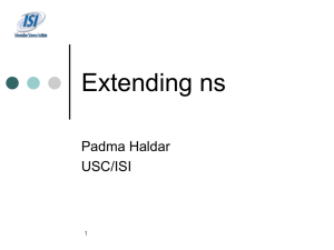 Extending NS