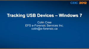Forensic Tracking of USB Devices-Cree-5-22