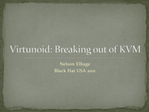 Virtunoid: Breaking out of KVM