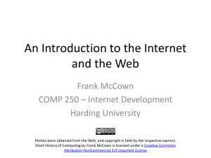 Introduction to Internet Development
