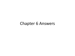 Chemistry Chapter 6 Answer Key