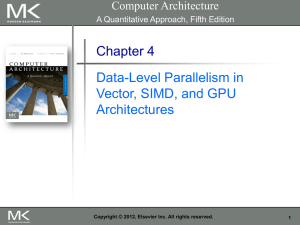 Data-Level Parallelism in Vector, SIMD, and GPU