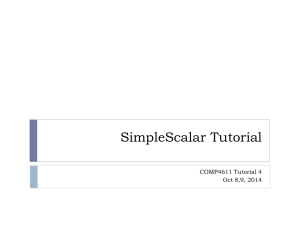 T4-SimpleScalar