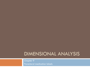 Dimensional Analysis #9