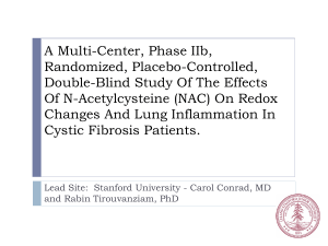 NAC, Carol Conrad, MD - The Cystic Fibrosis Center at Stanford