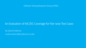 Measuring MC/DC Coverage of Pair