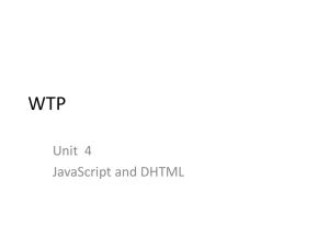 Javascript PPT - I am Programmer