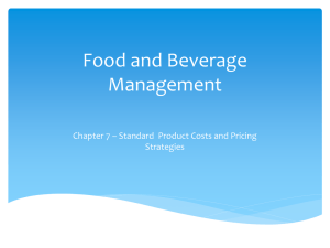FBM CH 7 - Costs and Pricing