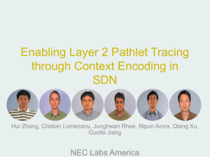 Enabling Layer-2 Pathlet Tracing through Context Encoding in