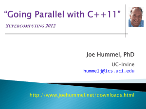 C++11 in Parallel