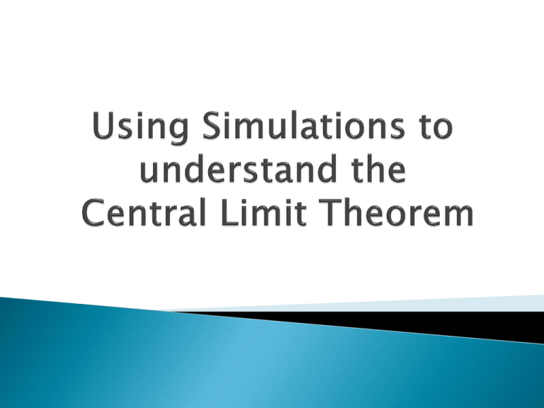 from-simulations-to-the-central-limit-theorem