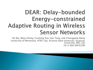 Delay-bounded Energy-constrained Adaptive Routing in Wireless