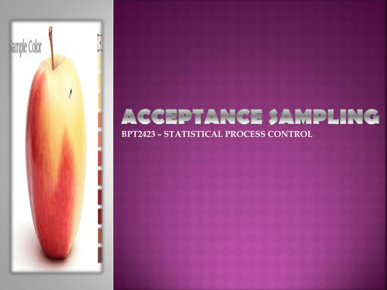 acceptance-sampling