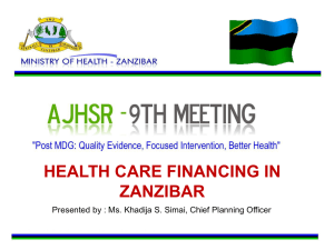 1.3 Health Financing Presentation
