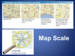 Methods of Geographic Inquiry Scale